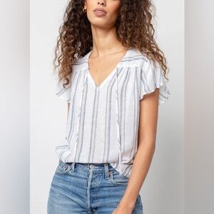 Rails Viera blouse in ryland stripe
